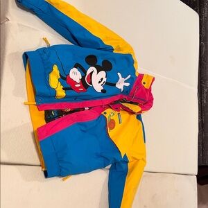 Columbia Multicolor Jacket - Pink, Yellow, Green , it runs big